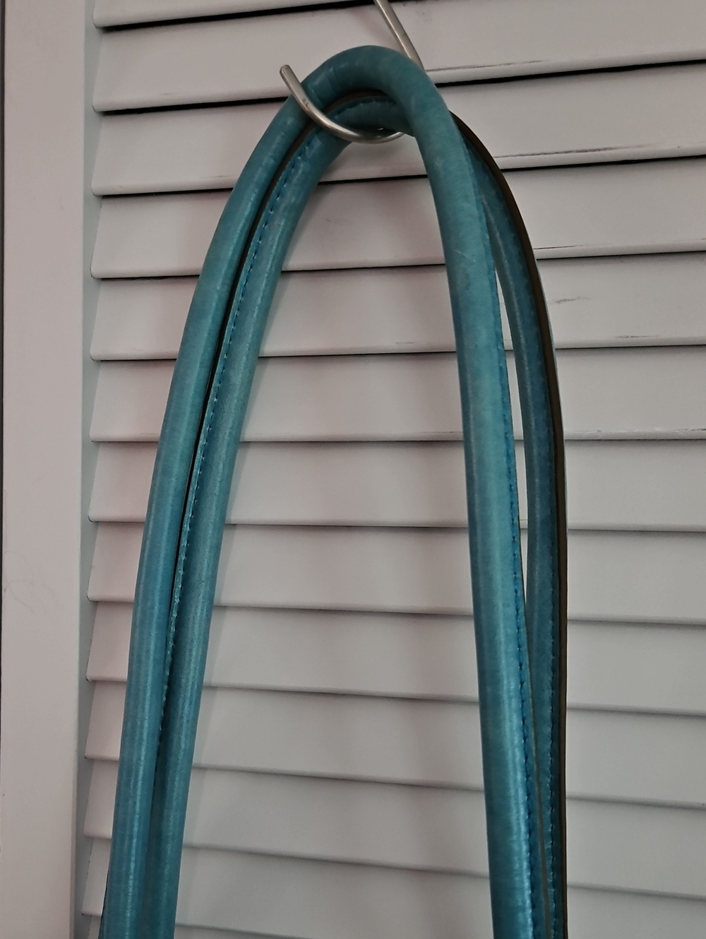 HOBO TEAL VINTAGE LEATHER SATCHEL (New $185) - Picture 13 of 13